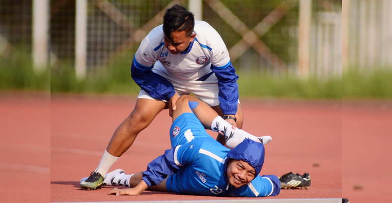 Gabung Persiapan Lawan Tira Persikabo, Hamka Latihan Ringan