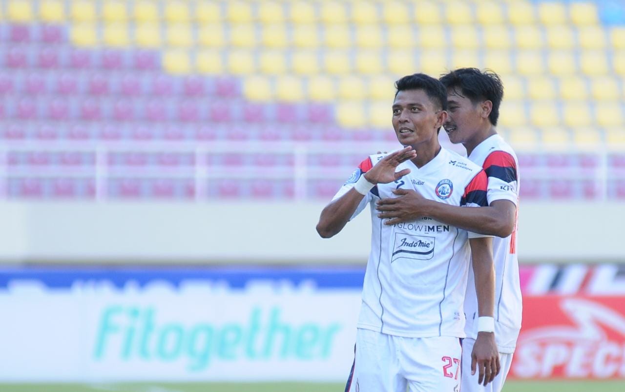 Kalahkan Persita, Arema FC Dekati 5 Besar BRI Liga 1 2022