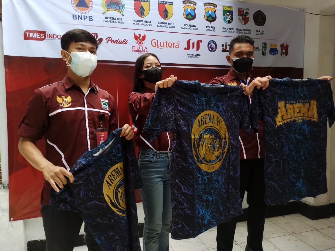 Gandeng BNPB, Arema FC Beri Dukungan Pada MBLC dan Petugas Pemakaman Umum