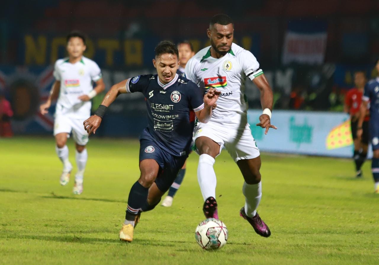 Duel Lawan PSS Sleman Berakhir Imbang