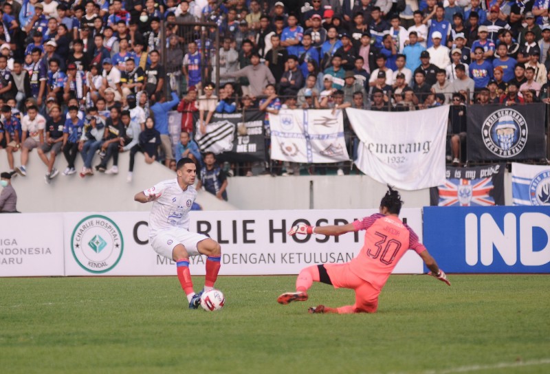 Arema FC Urung Dapatkan Poin di Markas PSIS