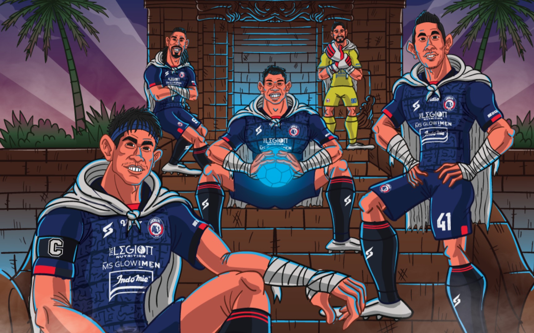 9 Perusahaan Dukung Arema FC di BRI Liga 1 2021/2022