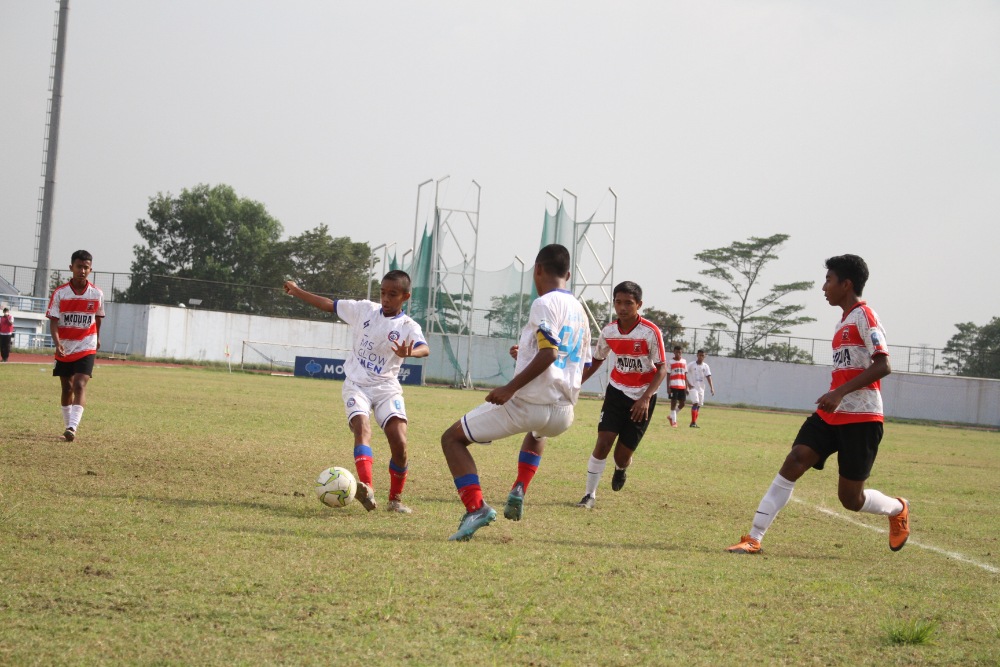 Dua Singa Muda Tahan Imbang Madura United di Elite Pro Academy