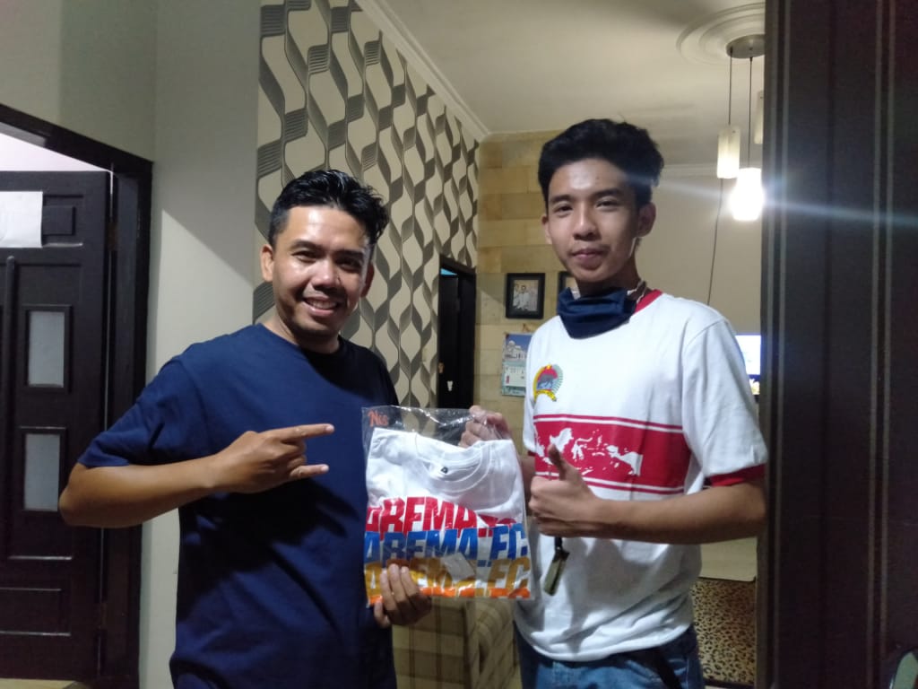 Jalani Simulasi PSBB, Arema FC Beri Dukungan untuk Kampung Cempluk