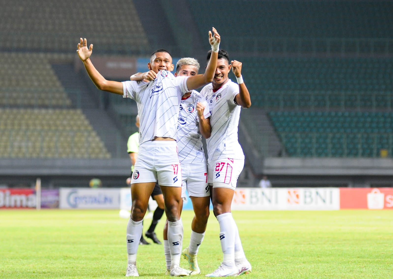   Kalahkan Bhayangkara Presisi Indonesia FC, Arema FC Cetak Kemenangan Beruntun