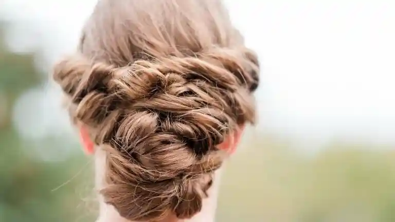 Wedding hairstyle Indian