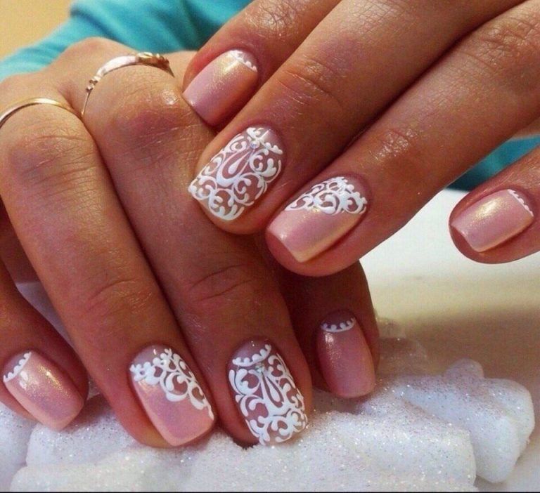 Nail Art Delicate Lace Stamping