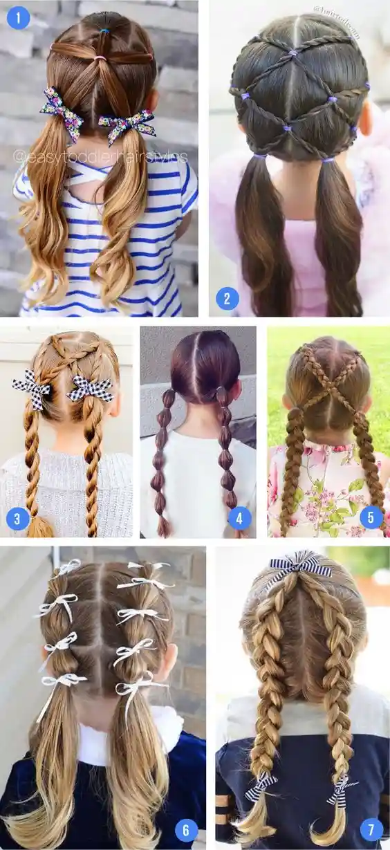 Stylish Braids for girls 