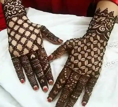 Net Style Khafif Mehendi